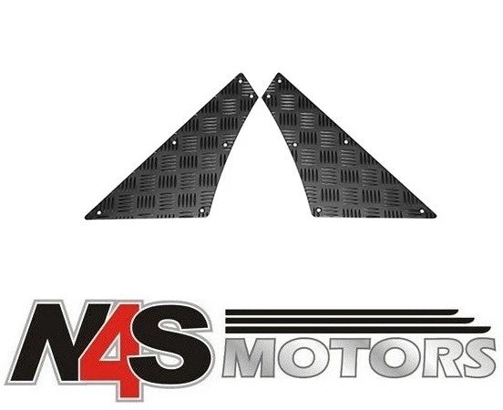 LR DEFENDER 110 STATION WAGON ONLY QUADRANT CHEQUER PLATE PAIR RQKIT01-110/B