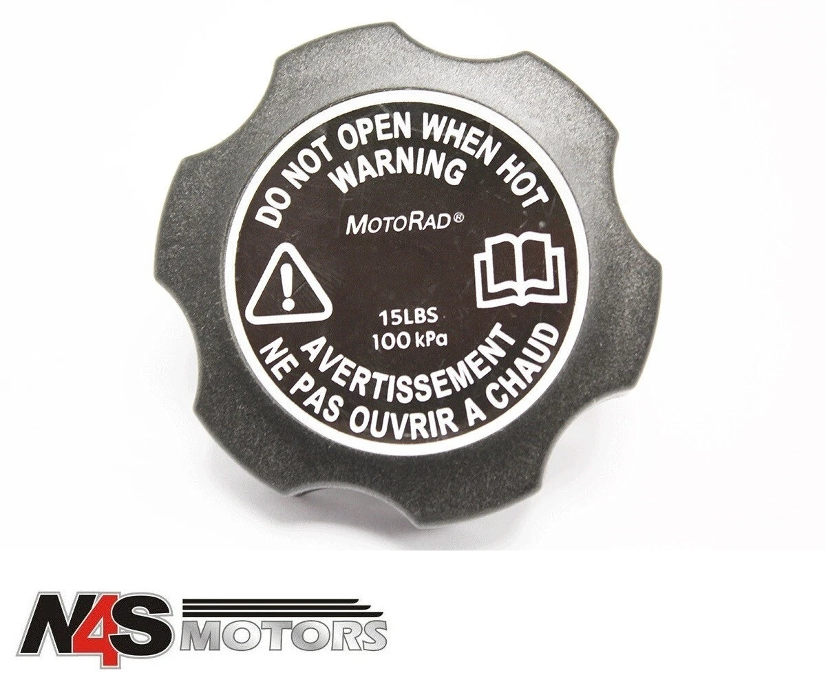 JAGUAR XK8 1997 TO 2006 RADIATOR HEADER TANK PRESSURE CAP MOTORAD. MJA4440BA-MR