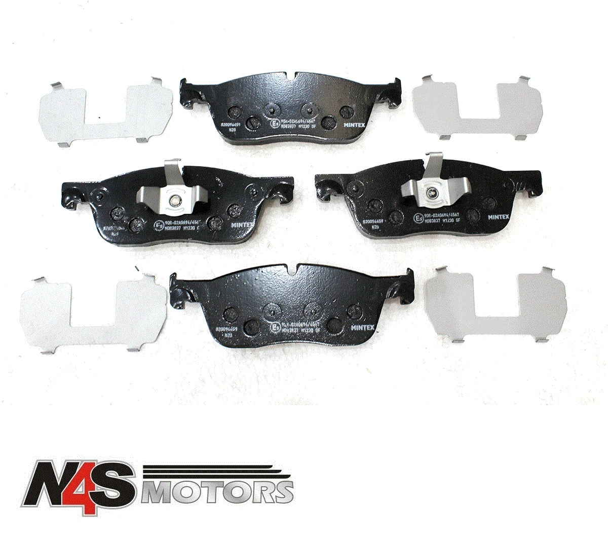 JAGUAR X260/X761 325MM FRONT BRAKE PAD SET FROM MINTEX. PART T4N13434-M