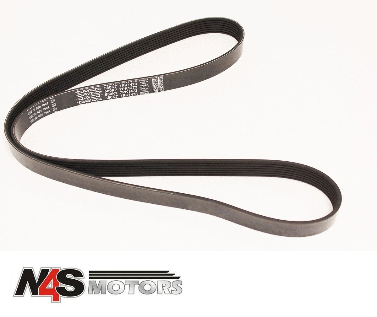 JAGUAR XJ81 V12 6.0L COMPRESSOR/PAS PUMP DRIVE BELT. PART EBC1500-G
