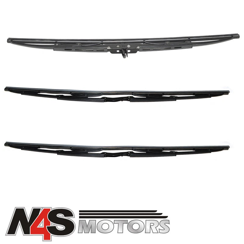 LR RANGE ROVER L322 2002-2012 FRONT AND REAR WIPER BLADE 2 x DKC000040, LR012047