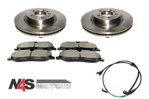 LR DISCOVERY 3 & 4 FRONT BRAKE DISC UPGRADE KIT SDB000614*2, LR019618, SEM000024