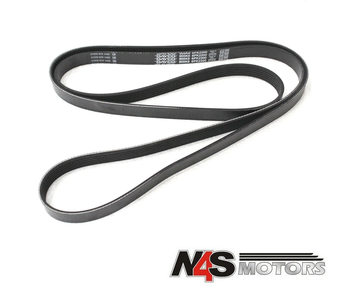 JAGUAR X250/X351 3.0D ENGINE ANCILLARY DRIVE BELT FROM DAYCO. PART C2Z4780-G