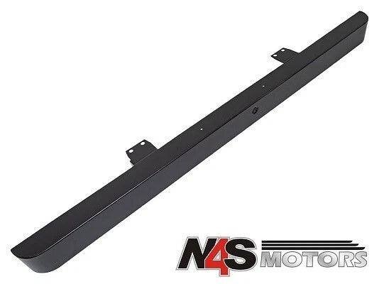 LR SERIES 2/2A/3 GALVANISED POWDER COATED FRONT BUMPER SINGLE. PART 564704BLACK