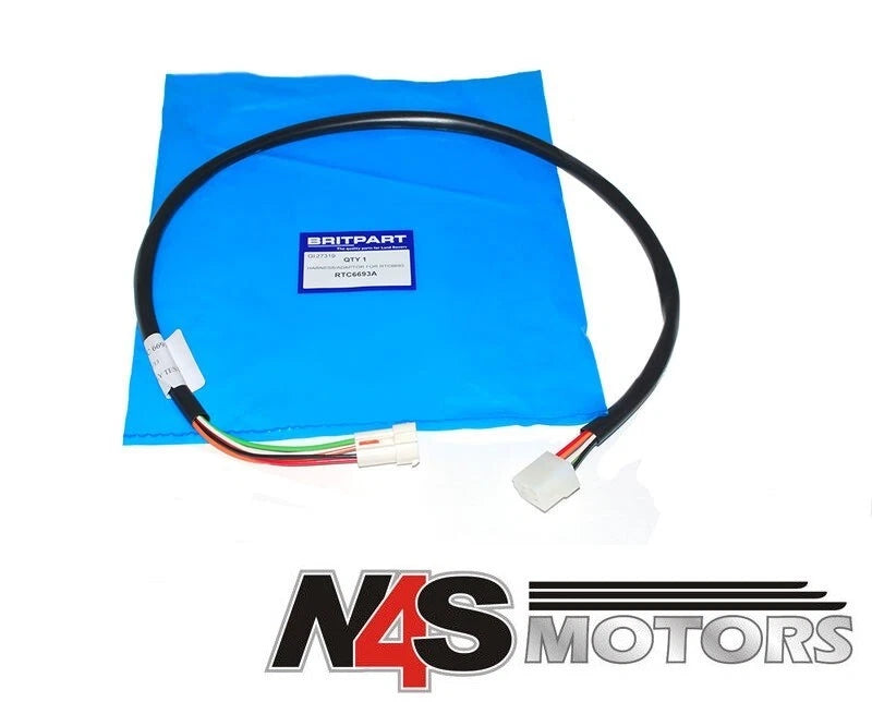 LR DISC- 1 89 - 98, RRC- 86 -1991 200 TDI HEATER BLOWER ADAPTER HARNESS RTC6693A