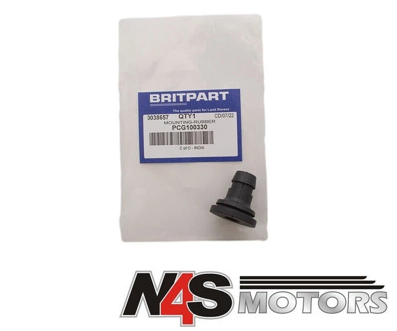 LR DEF-1987-2006,DISC-2,RUBBER MOUNTING-RADIATOR BRACKET-TD5 -V8-PUMA PCG100330