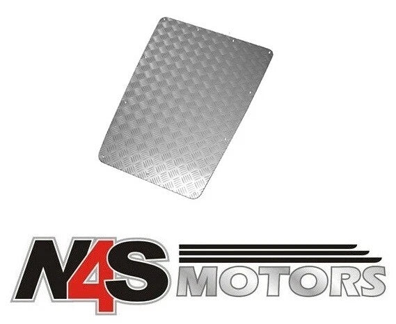 LR DEFENDER 1983-06 BONNET CENTRE CHEQUER PLATE KIT SILVER BCKIT01-DEF/A /TF8200