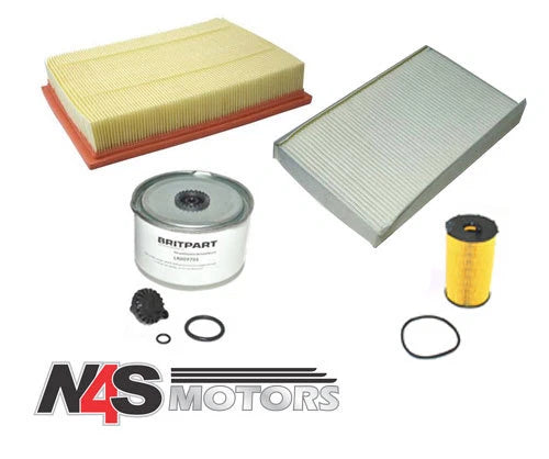 LAND ROVER DISCOVERY 4 FILTER SERVICE KIT LR009705, PHE000112, 1311289 JKR500010