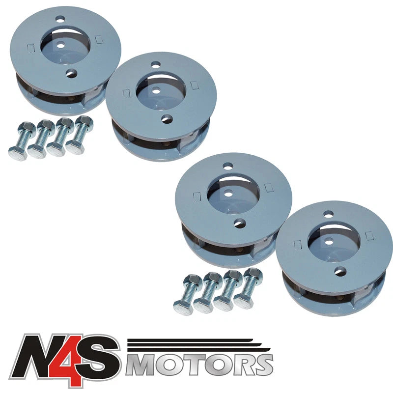 LAND ROVER DEFENDER 90 ONLY FRONT AND REAR SPRING SPACERS. PART DA6344, DA6345