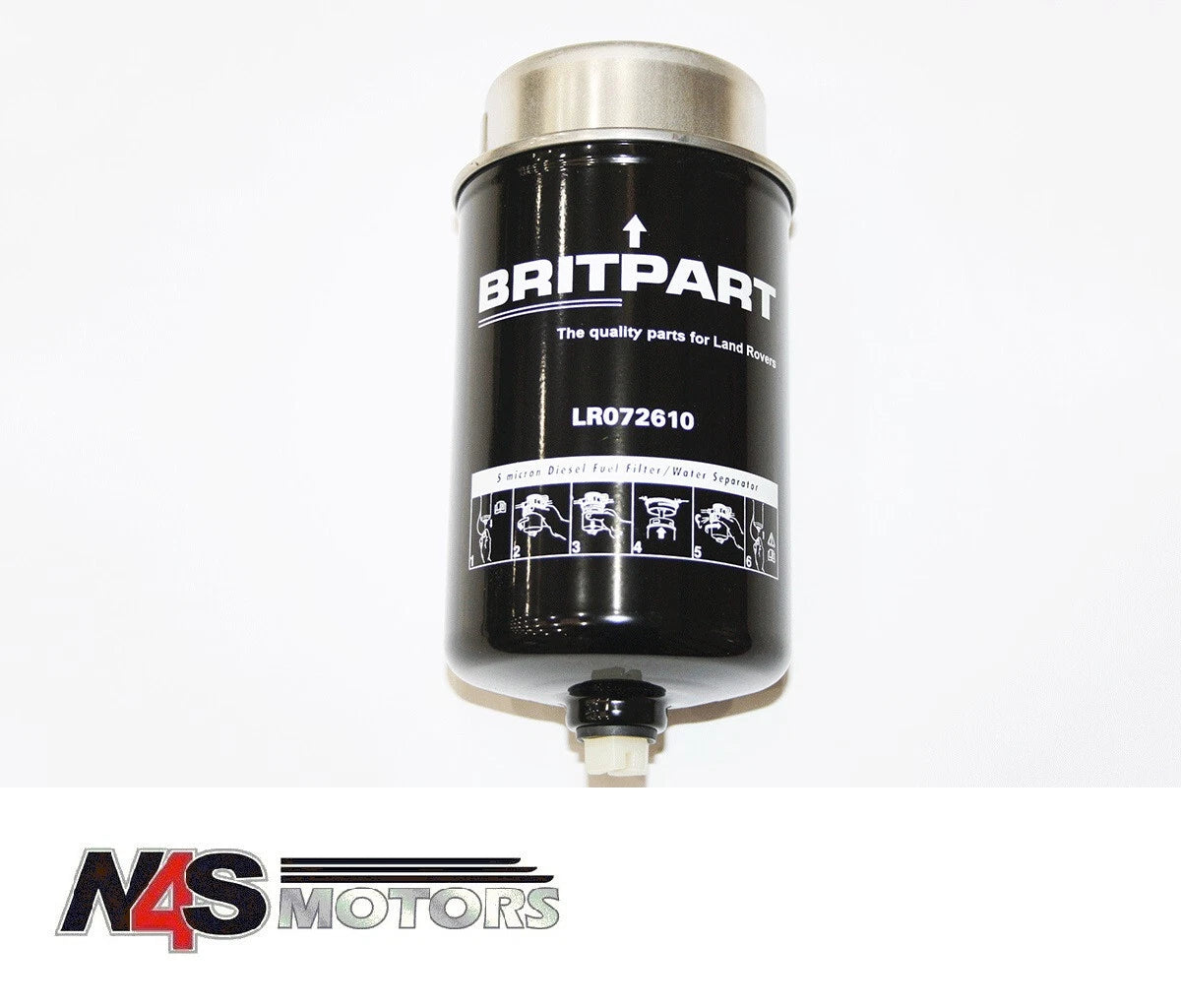 LAND ROVER RANGE ROVER 2013 ONWARDS FUEL FILTER OEM. PART LR072610B