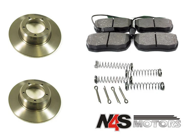 LR DISCOVERY 1 FRONT BRAKE DISCS & PADS SET KIT.PART- LR017951,SFP500180,STC8576