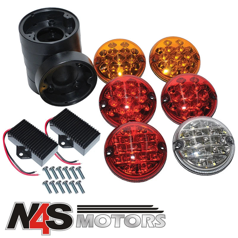 LAND ROVER DEFENDER REAR NAS LED UPGRADE KIT WIPAC. PART DA1143