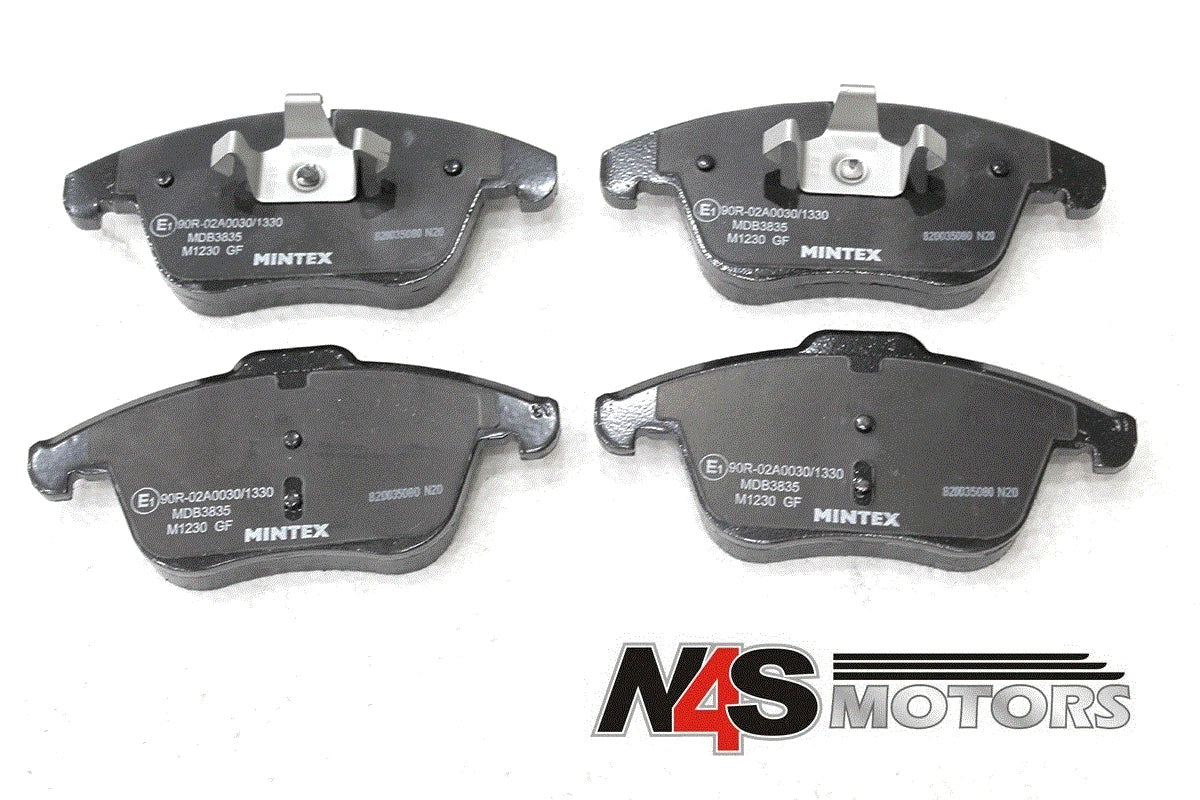 JAGUAR X760 FRONT BRAKE PAD SET FROM MINTEX. PART T4N13433-M / T4N37210-M
