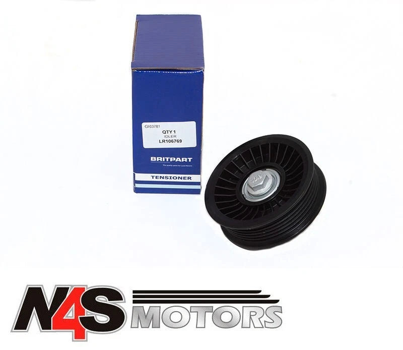 LAND ROVER DISCOVERY 4 2010-2016 L319 90MM,DRIVE BELT IDLER PULLEY PART LR106769