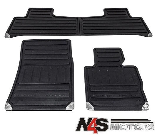 LAND ROVER RANGE ROVER 2002-2012 FRONT & REAR FLOOR MAT LHD PART VPLMS0681LR