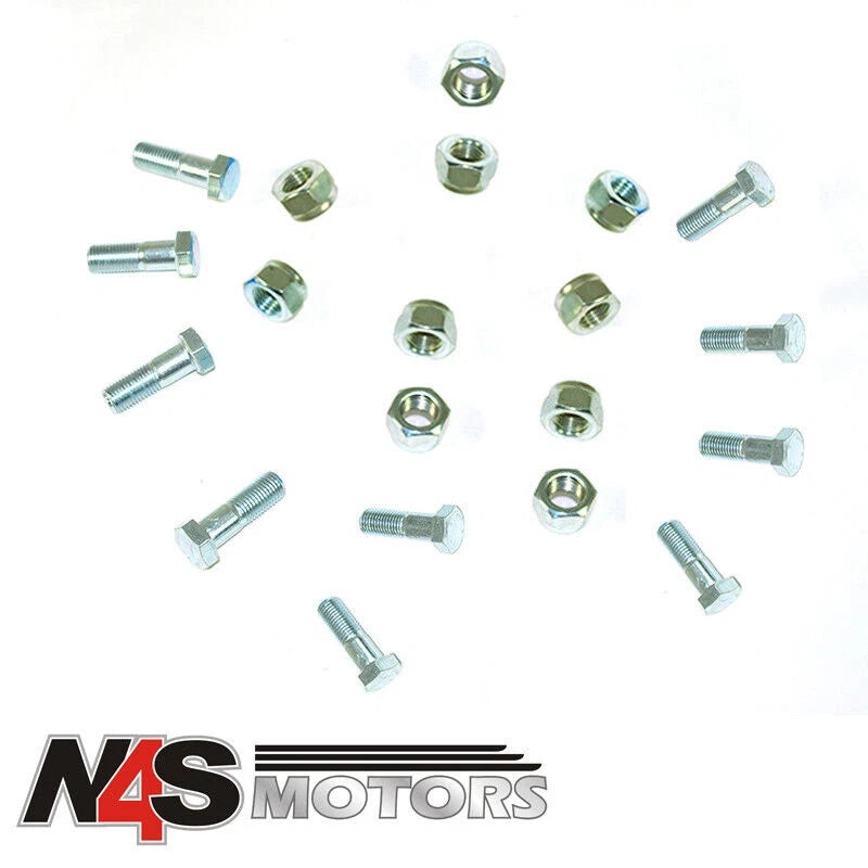 LAND ROVER DEFENDER 1986 ONWARDS PROPSHAFT NUT BOLT SET 10x (NZ606041L, 509045P)