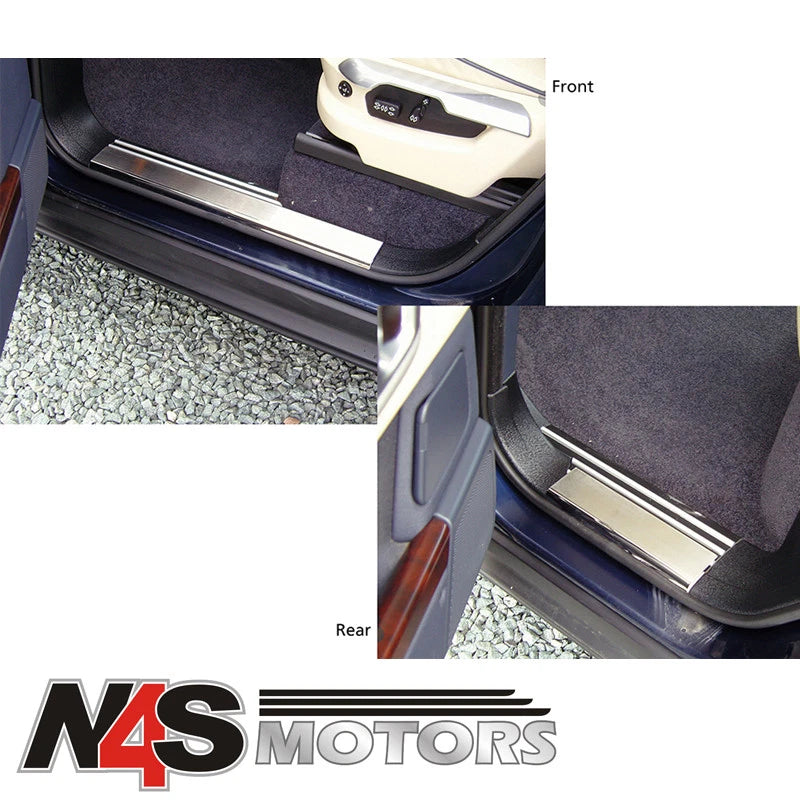 LAND ROVER RANGE ROVER L322 LOWER SILL STEP COVER BRUSHED FINISH. PART DA1073