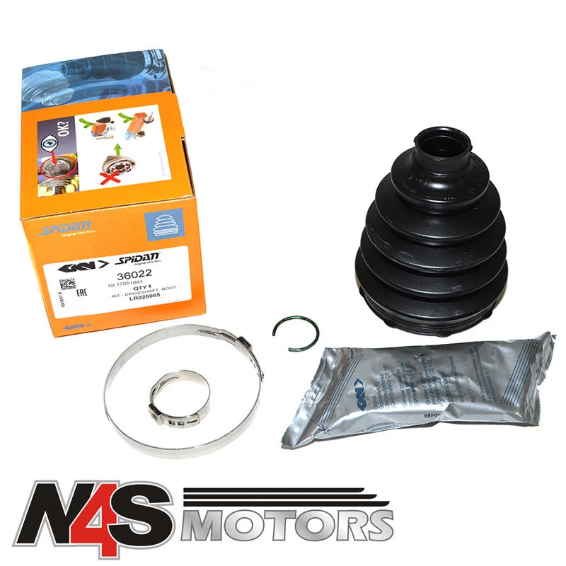 LAND ROVER RANGE ROVER EVOQUE 2012 FRONT AXLE DRIVE SHAFT BOOT KIT PART LR025065