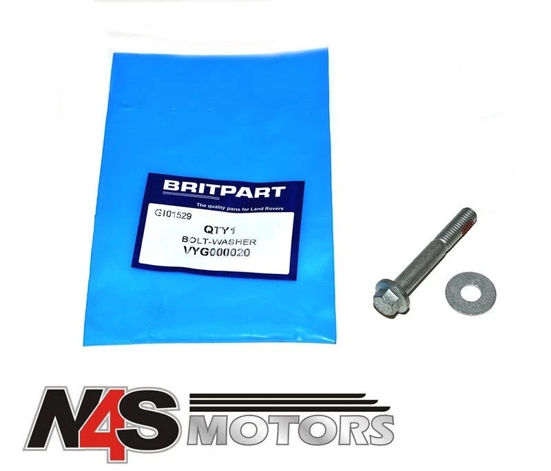 LR DEF-2002-2016 BOLT M8 X 50 SPARE WHEEL CARRIER-ALTERNATOR BRACKET VYG000020