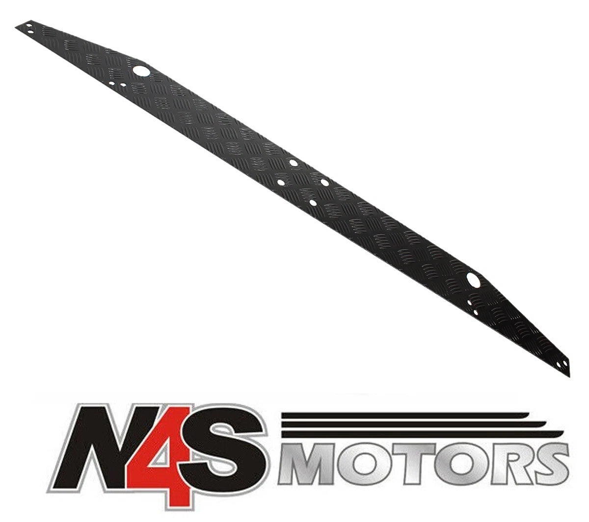 LAND ROVER DEFENDER CROSS MEMBER CHEQUER PLATE BLACK. RCMKIT01-DEF/B / TF8217