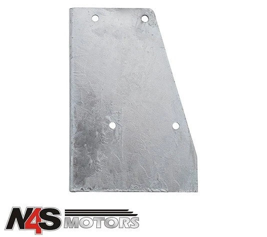 LR DEFENDER 2007-2016 L316 GALVANISED SINGLE REAR LHS CORNER BRACKET. MUC9155