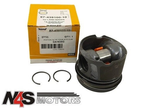 LAND ROVER TDV6 3.0 ENGINE EU6 STANDARD PISTON AND RING SET. PART DA1635G