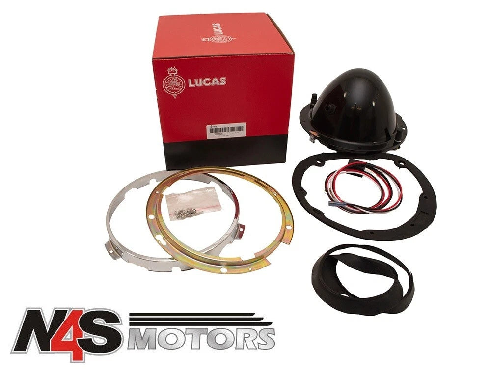 LAND ROVER SERIES 1, 2,3, DEF, RRC HEADLAMP BOWL KIT SINGLE-PART 27H8264LUCAS