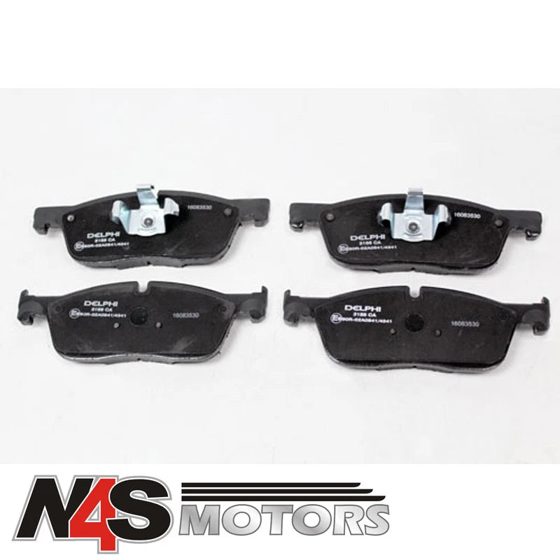 LAND ROVER RANGE ROVER VELLAR FRONT BRAKE PADS LESS SPRINGS DELPHI PART LR090689
