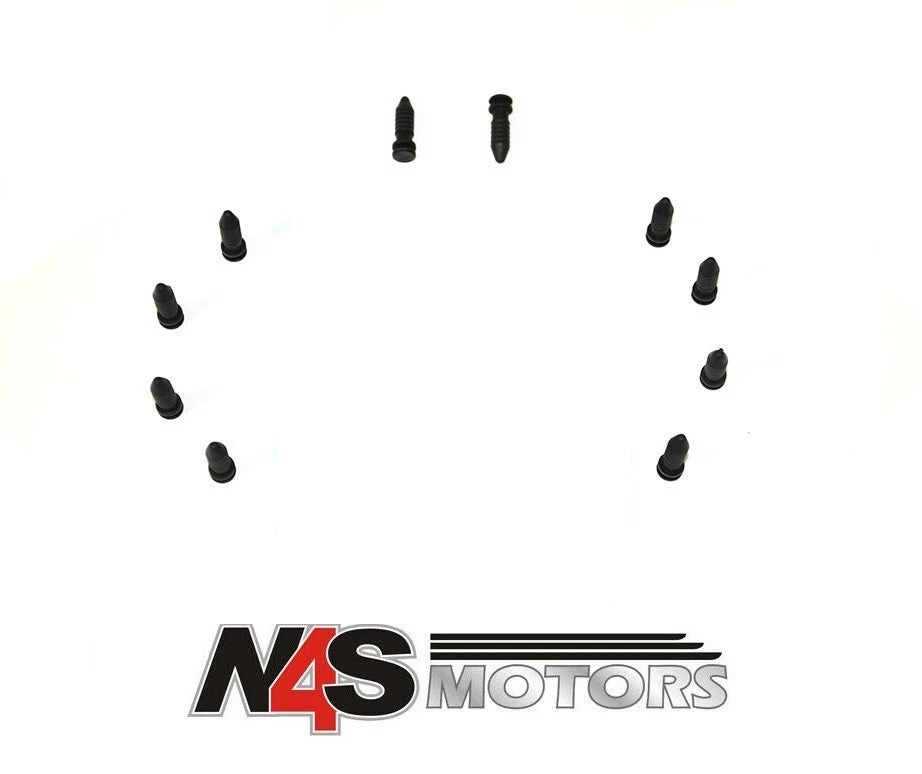 LR DEFENDER 1983 TO 2006 FRONT/REAR DOOR CASING FIR TREE FASTENER. 10 x MWC1474