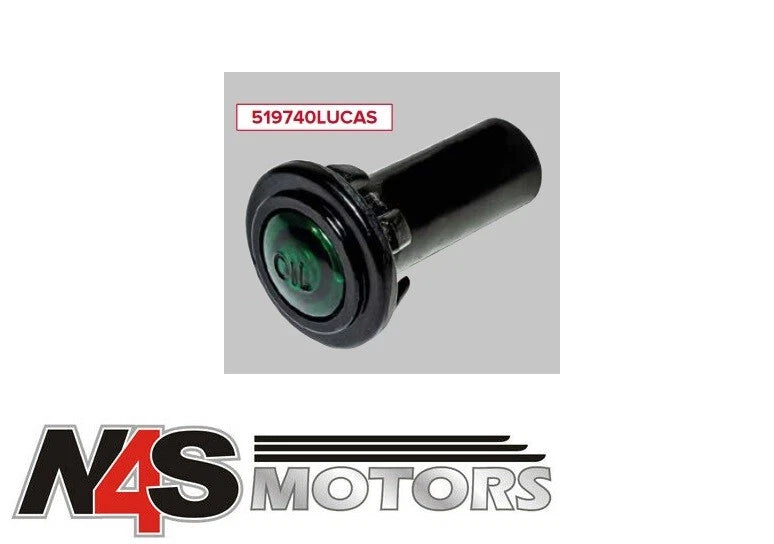 LAND ROVER SERIES 2/2A LUCAS OIL-GREEN WARNING LIGHT. PART 519740LUCAS