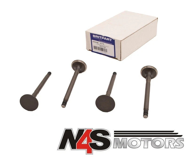 LAND ROVER SERIES 1958-84 2.25 & 2L DIESEL EXHAUST VALVE 4X PART STC1127