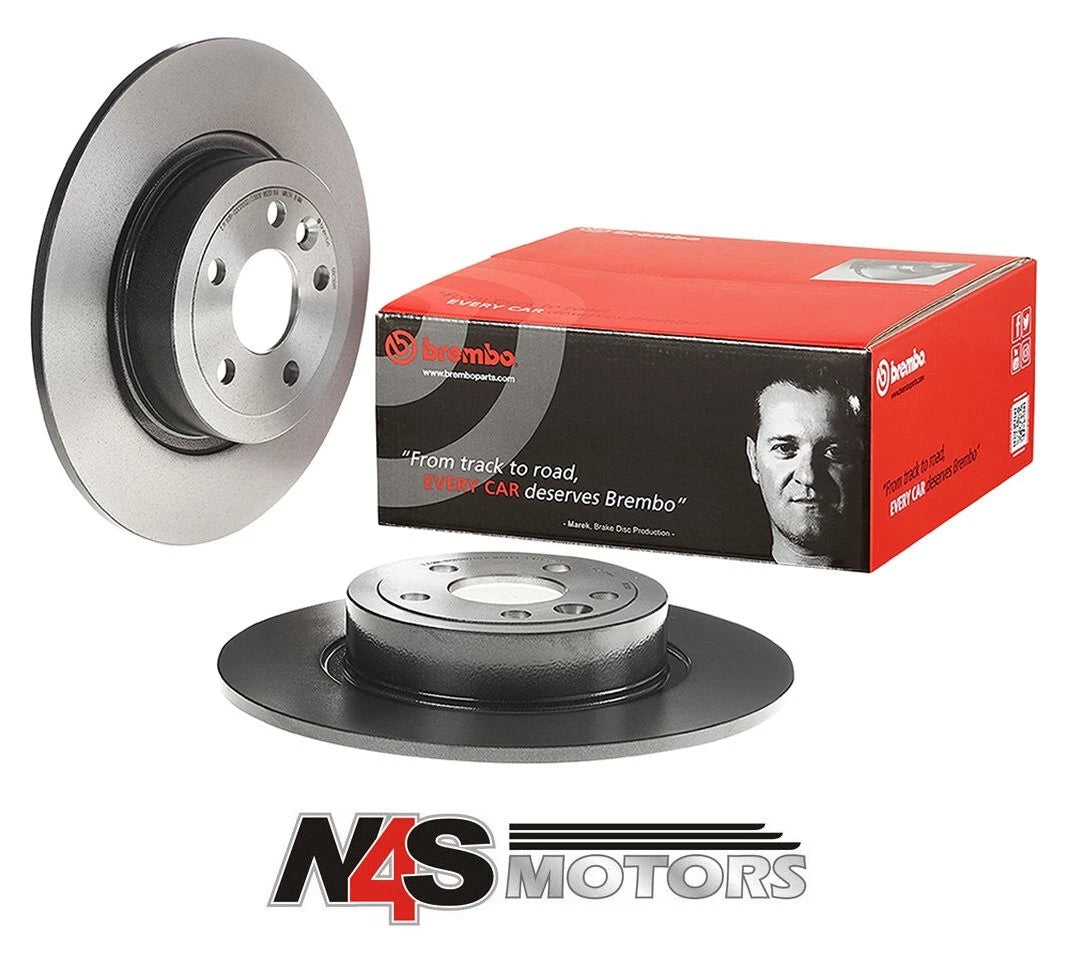 LR RANGE ROVER EVOQUE 2012 TO 2018 REAR SOLID PAIR BREMBO BRAKE DISC. LR072016BR