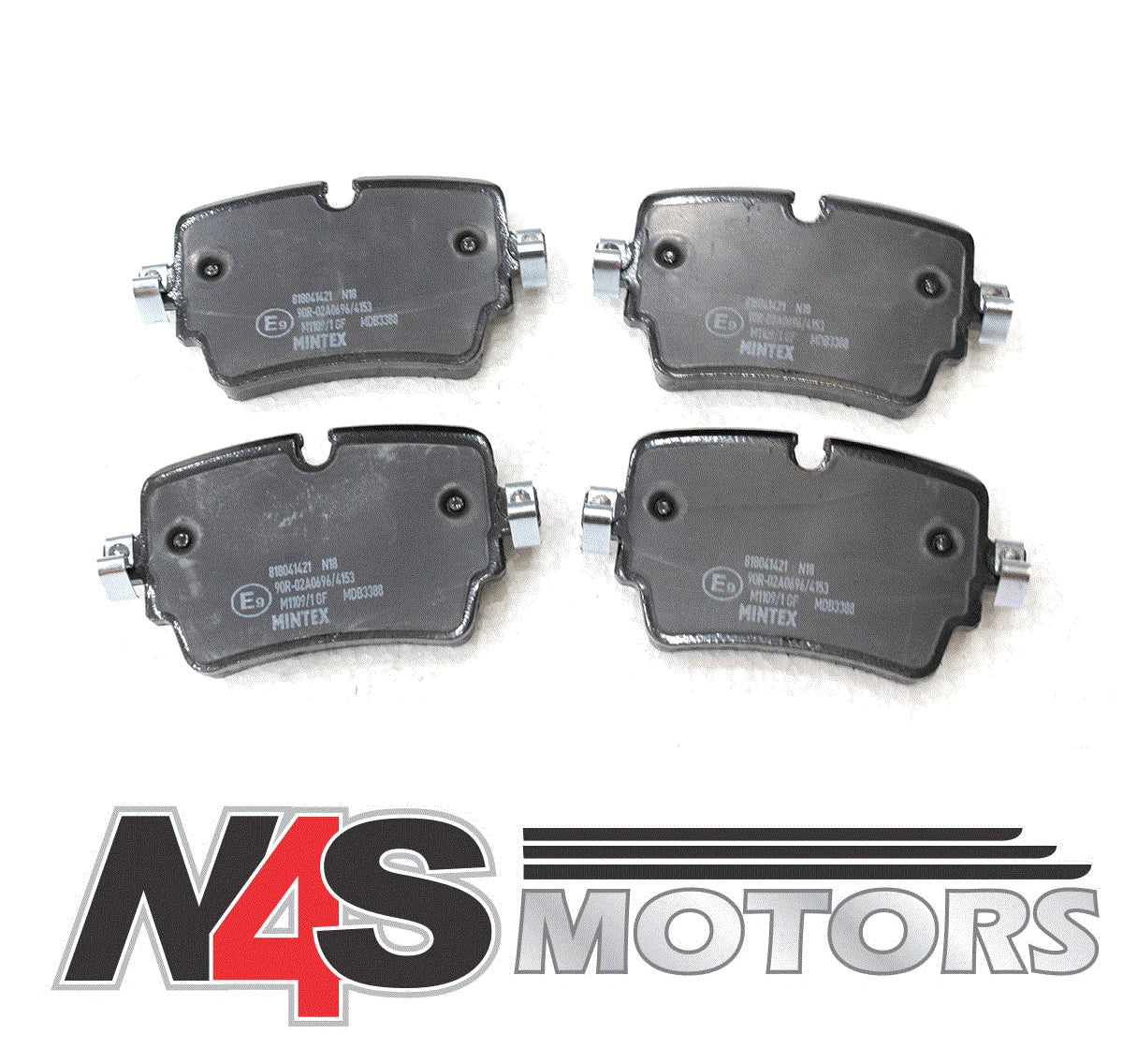 JAGUAR X152 VIN K09028   5.0SC 380MM REAR BRAKE PAD SET. PART T2R61945-M