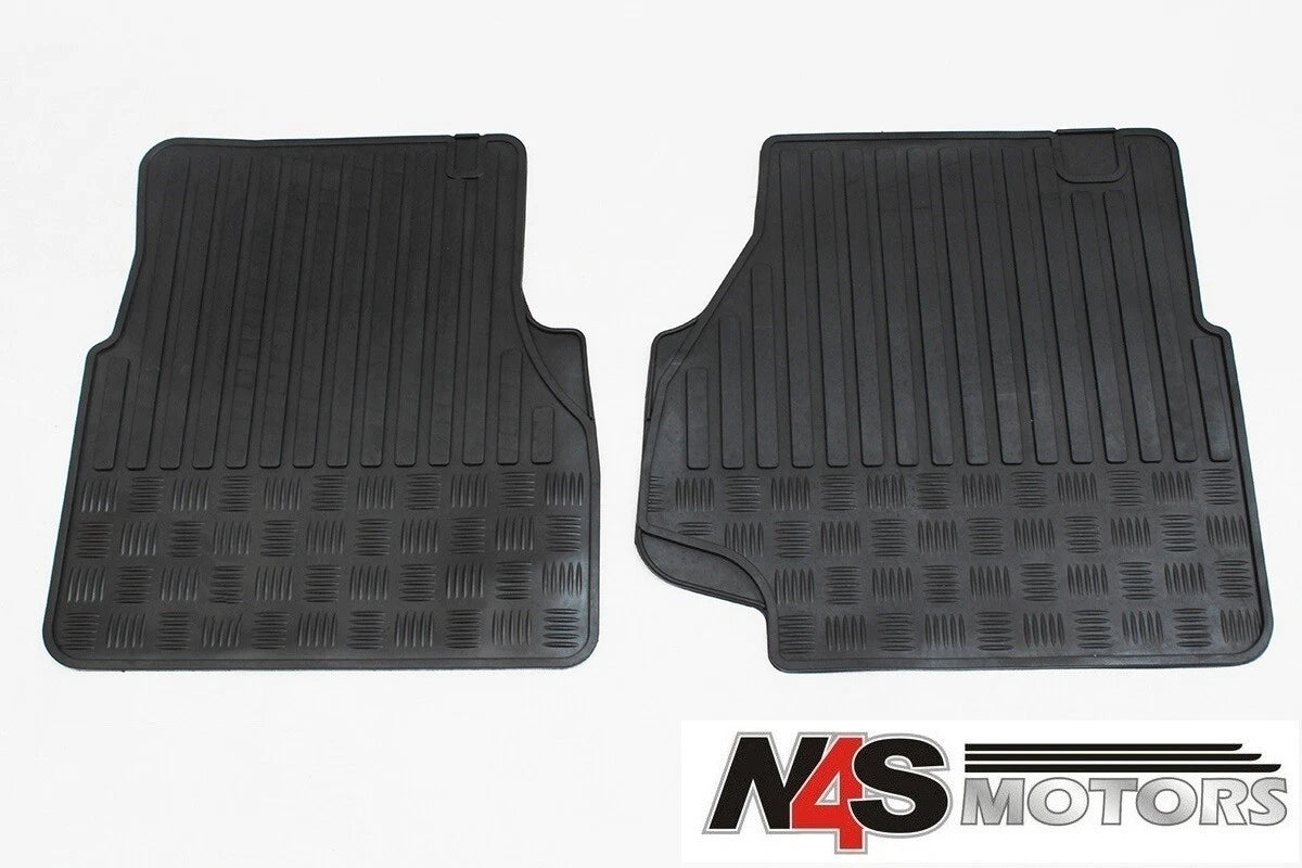 LAND ROVER DEFENDER UPTO BA999999 RHD FRONT LH & RH FLOOR RUBBER MAT. LR005039