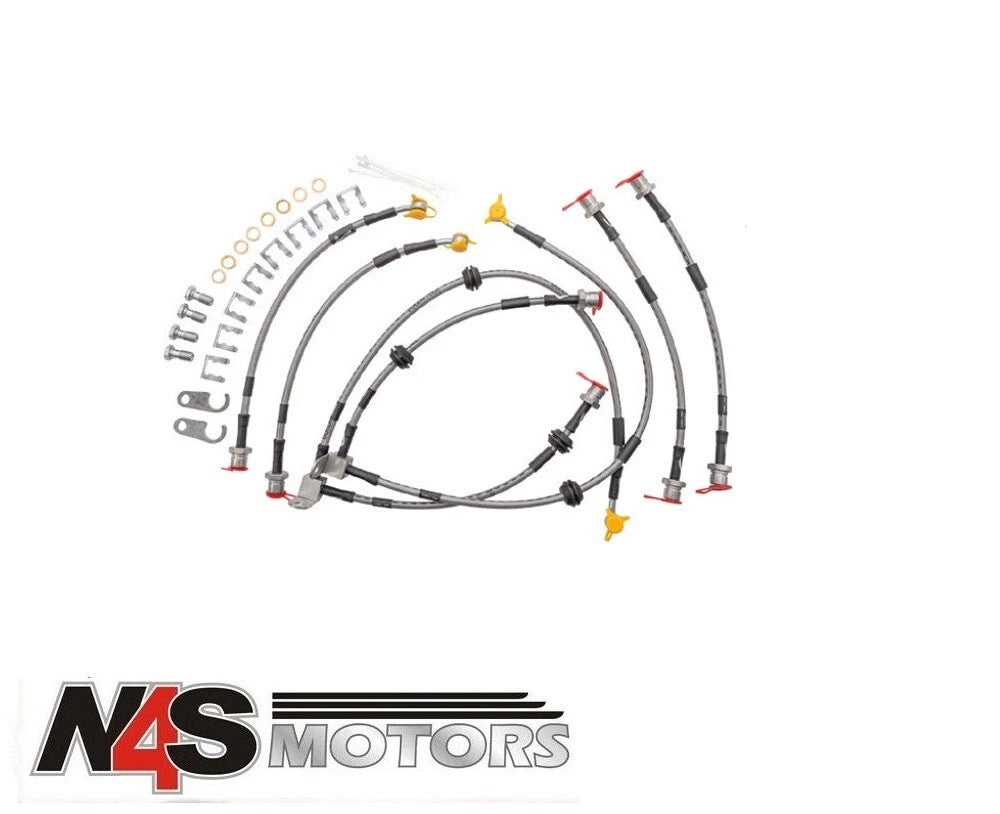 LAND ROVER DISCOVERY 4 GOODRIDGE PREMIUM PERFORMANCE BRAKE LINES. PART DA2673