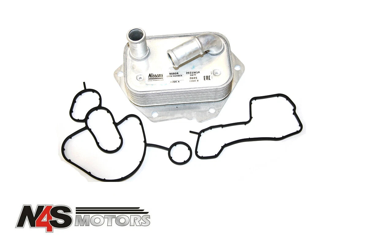 JAGUAR XF 2009 TO 2015 2.2L TURBO DIESEL ENGINE OIL COOLER MODULE. C2Z15952-N