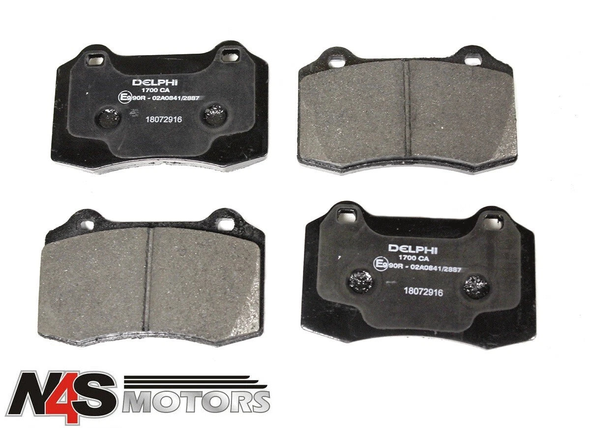 JAGUAR X100/X308 4.2SC REAR BRAKE PAD SET FROM DELPI. PART MXD2750AA-D