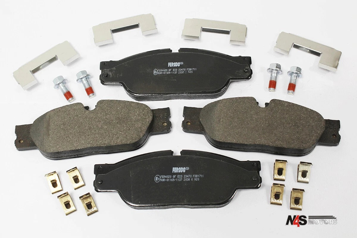 BRAKE PAD SET-FRONT 4.2SC JAGUAR XJ 2003 - 2009 X308 PART C2C23786-F