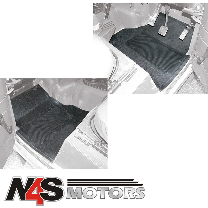 LR DEFENDER LT77 2.5TD/200TDI UPTO 1994 FRONT HEAVY DUTY RUBBER MAT. PART DA4501