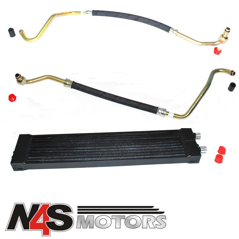 LR RR P38 1994-01 2.5 DIE ENGINE OIL COOLER WITH PIPE. PBC101420, PBP500260/270