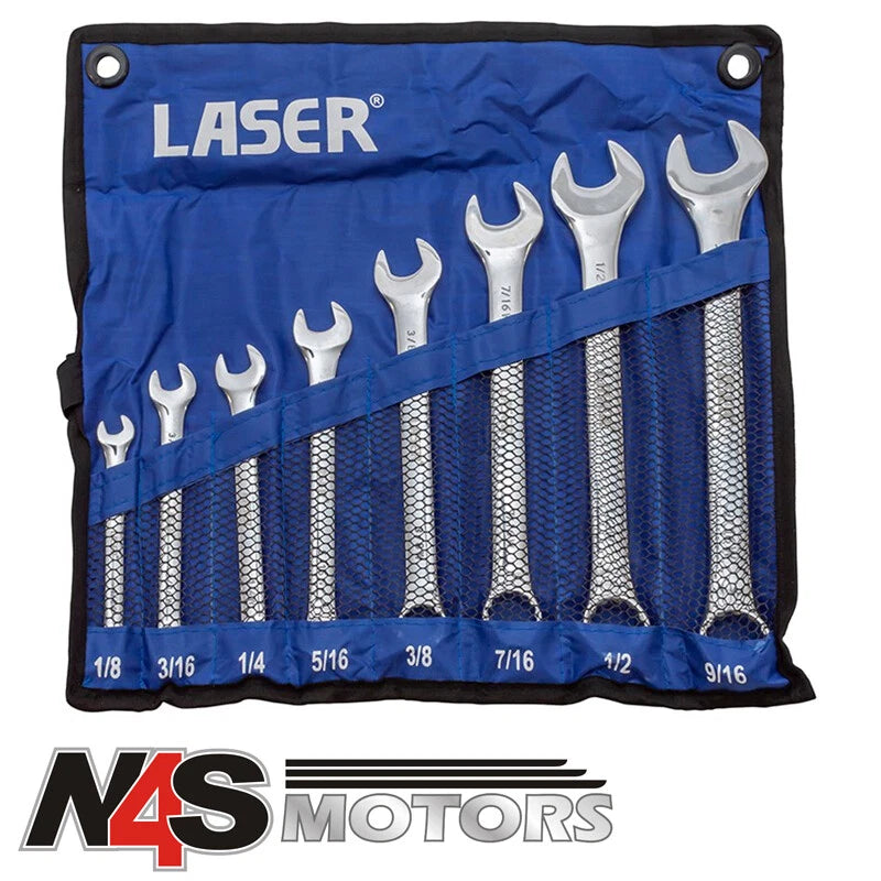 LAND ROVER WHITWORTH COMBINATION SPANNER SET FROM LASER. PART DA1662