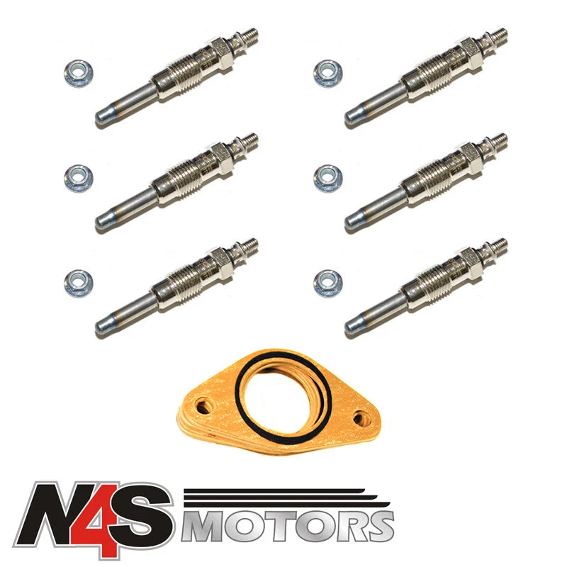 LR RR P38 2.5L 6 CYL BMW HEATER GLOW PLUG WITH GASKET DENSO STC3103D, STC2203