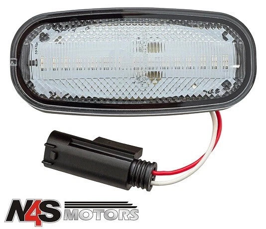 LAND ROVER DEFENDER TD5 SIDE INDICATOR CLEAR LED PAIR FROM WIPAC. PART DA8530W