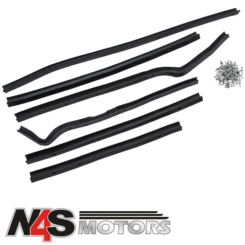 LAND ROVER SERIES LHS FRONT DOOR SEAL KIT. PART DA1495