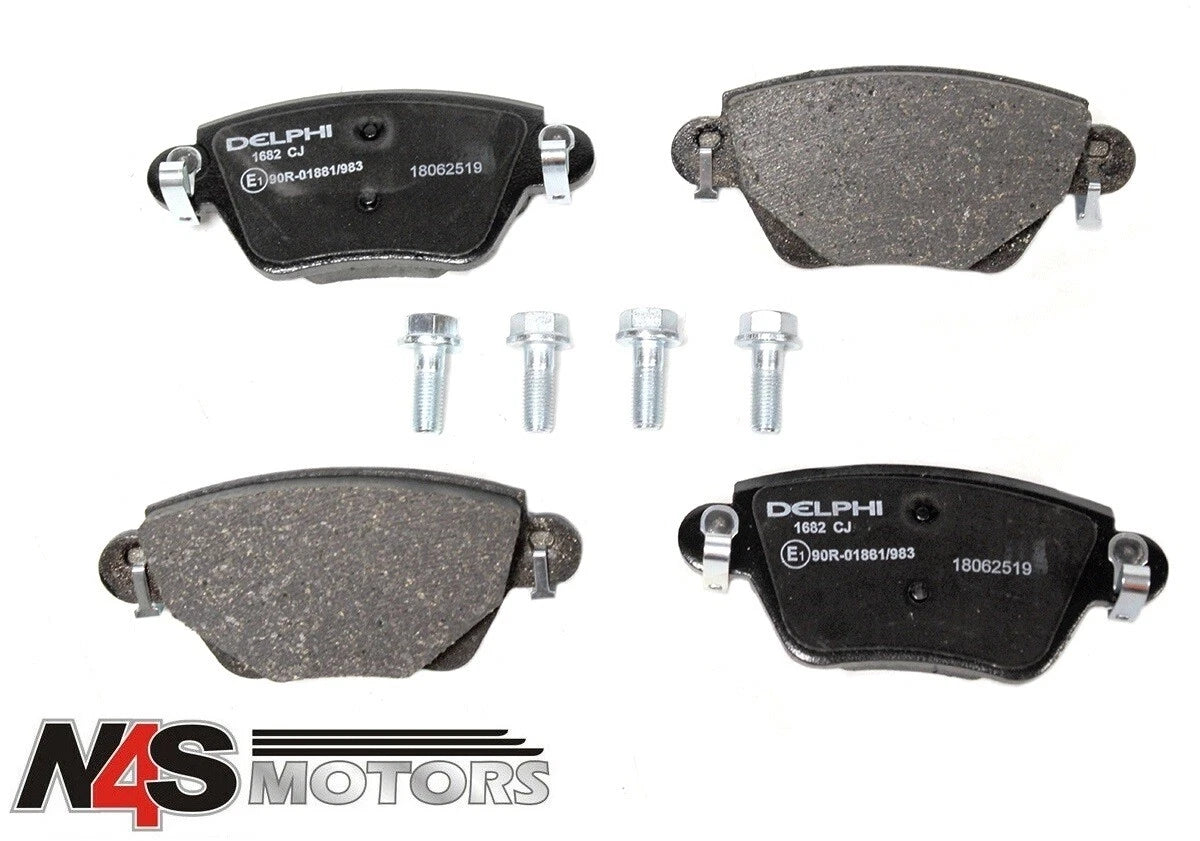 JAGUAR X400 > VIN E24053 REAR BRAKE PAD SET FROM DELPHI. PART C2S52080-D