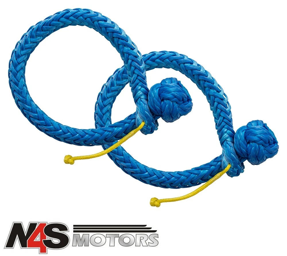 LAND ROVER SYNTHETIC FIBRE SHACKLE PAIR MINIMUM BREAKING LOAD 5830KG PART DA7336