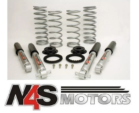LR DISCOVERY 2 +2”HEAVY LOAD SPRINGS ACCESSORIES TERRAIN SHOCK AIR TO COIL CONV. TF228