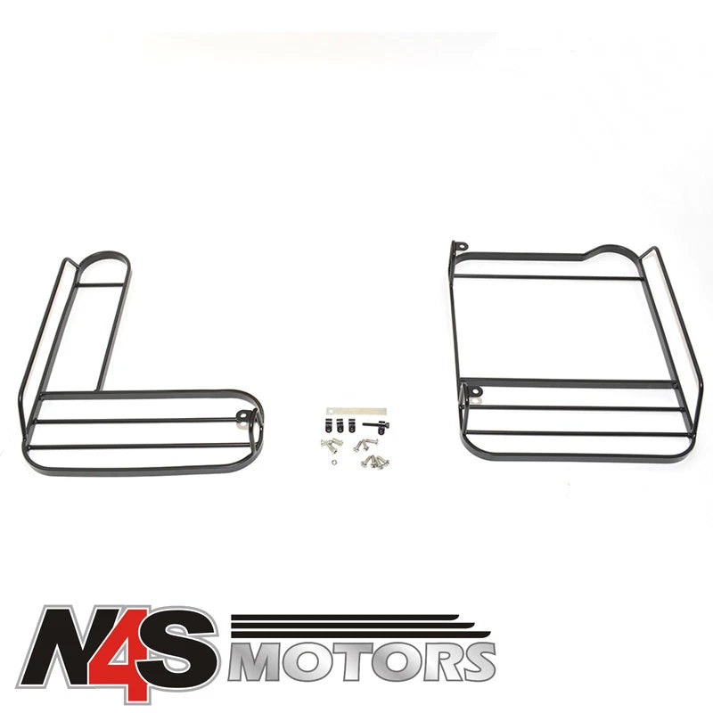 LAND ROVER DEFENDER 2002 TO 2016 REAR LAMP GUARD SET. PART STC53157