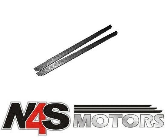 LR DEFENDER 110 NON STAT WAG ONLY SIDE SILLS PAIR BLACK. SLKIT01-VAN/B / TF8224