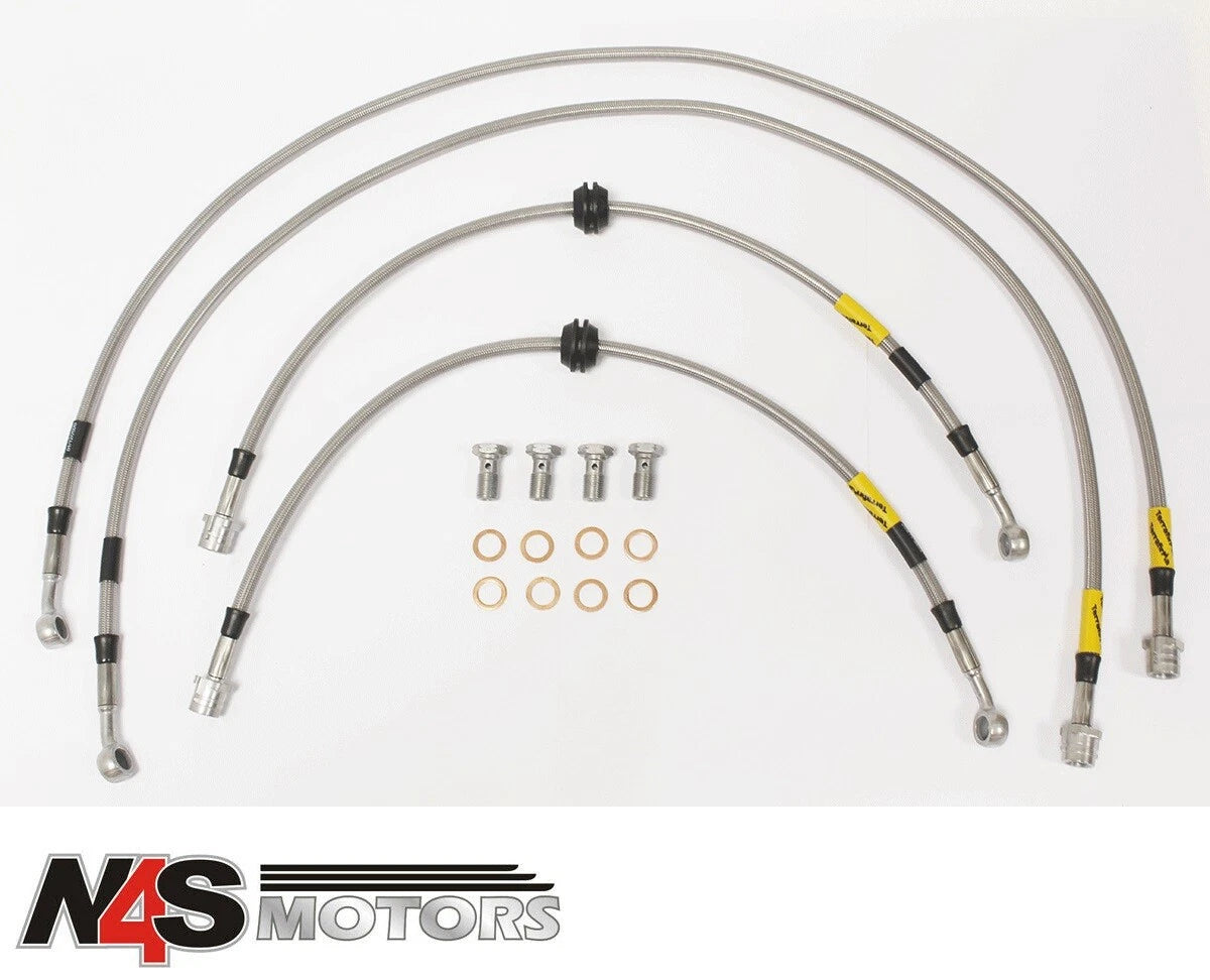 LR RANGE ROVER L322 4LINE TERRAFIRMA GOODRIDGE BRAKE HOSE KIT STD LENGTH TF655GD
